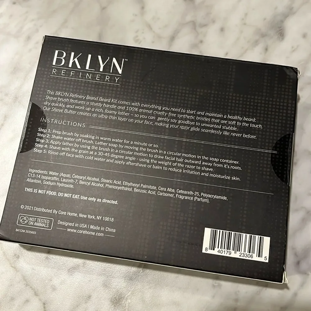 BKLYN REFINERY SHAVE SET
